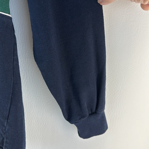 Oxford University Navy and Green Rugby Shirt - Picture 3 of 9